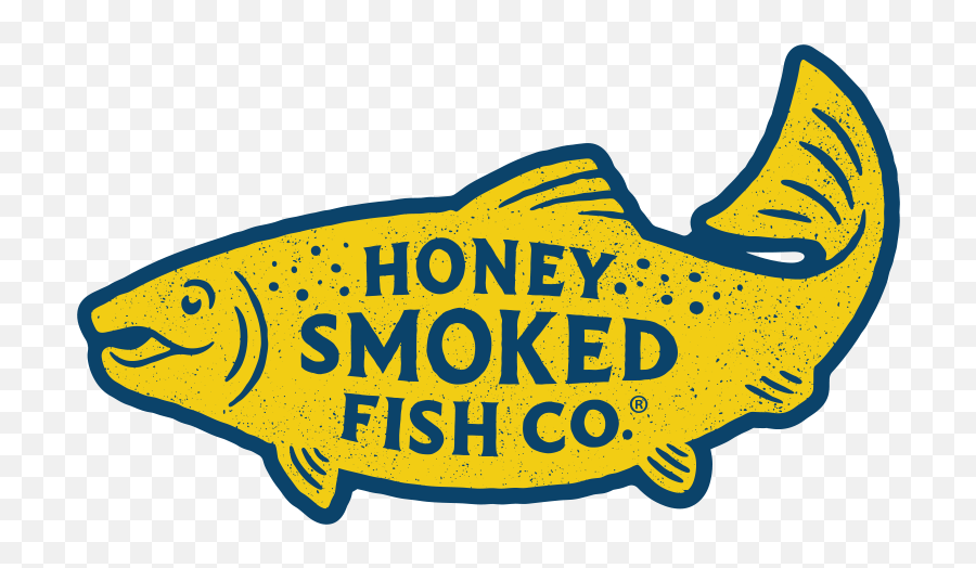 Fresh Hot Smoked Salmon Honey Fish Co - Honey Smoked Fish Company Png,Fish Logo