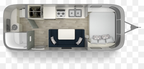 Airstream Bambi 22fb Floor Plan Quality Single Axle Travel - 22 Foot Airstream Bambi Png,Bambi Png