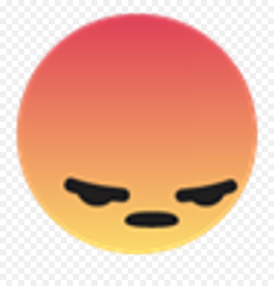 Facebook Angry Emoji Png The - Transparent Sad Angry Emoji,Facebook Reactions Png