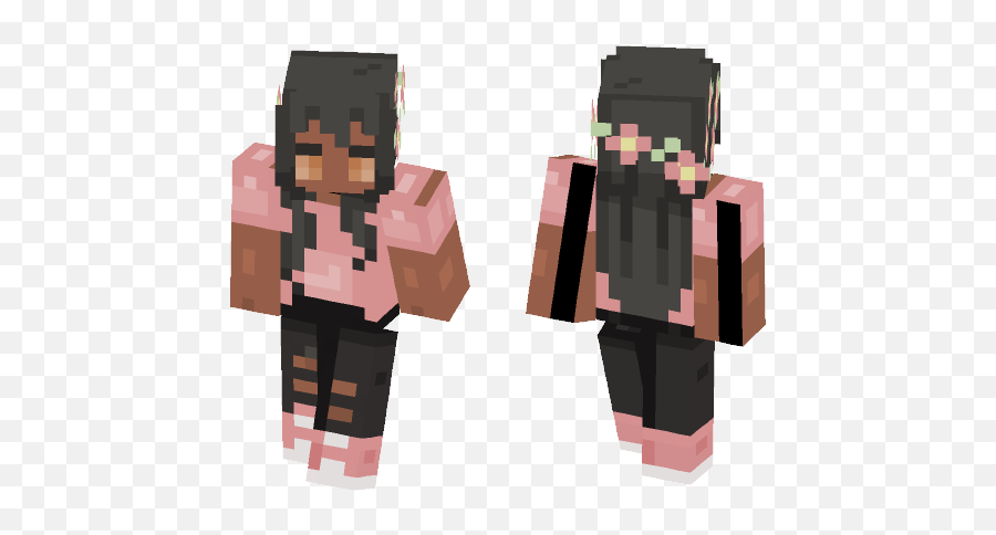 Download Female Minecraft Skins - Tyler The Creator Minecraft Akin Png,Tyler The Creator Png