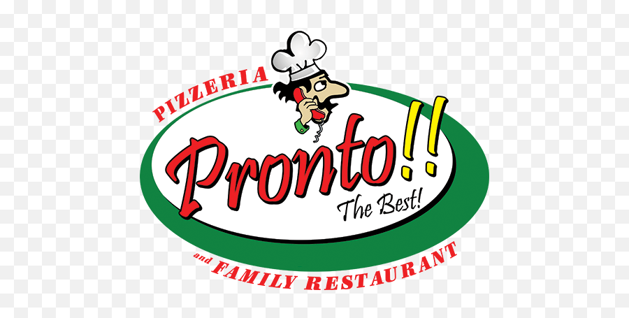 Pronto Pizza - Cartoon Png,Cartoon Pizza Logo