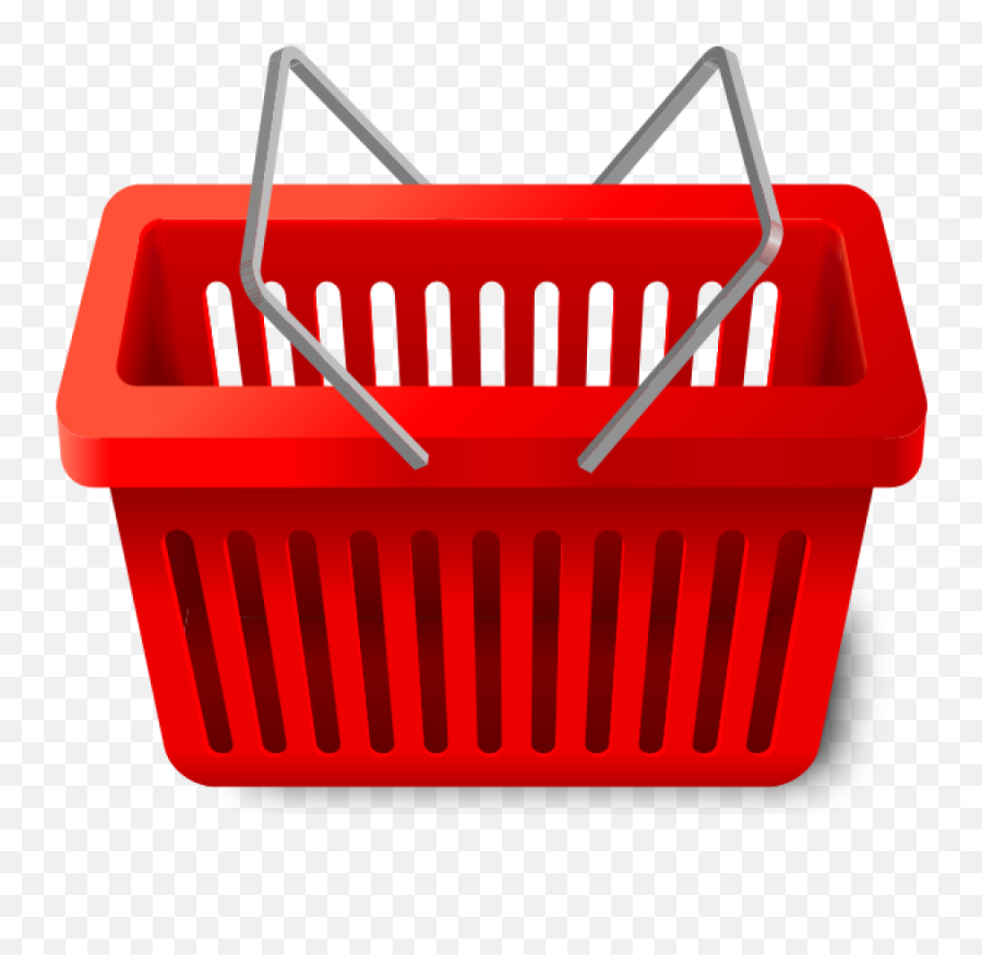 Shopping Cart Png Image - Red Shopping Basket Clipart,Shopping Cart Png