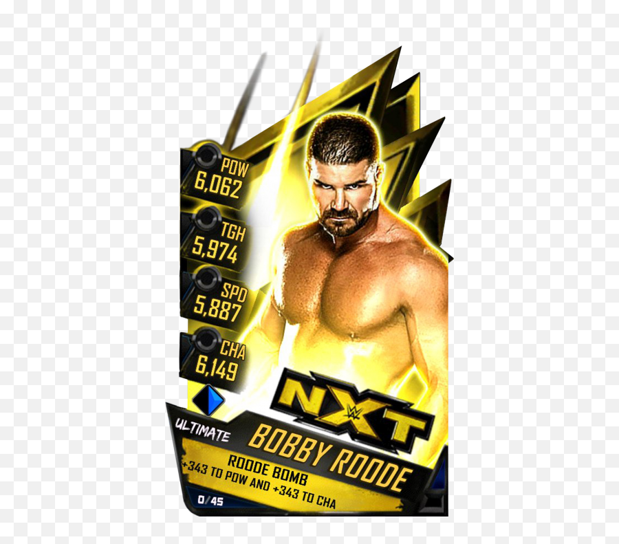 Bobby Roode - Wwe Supercard Png,Bobby Roode Png