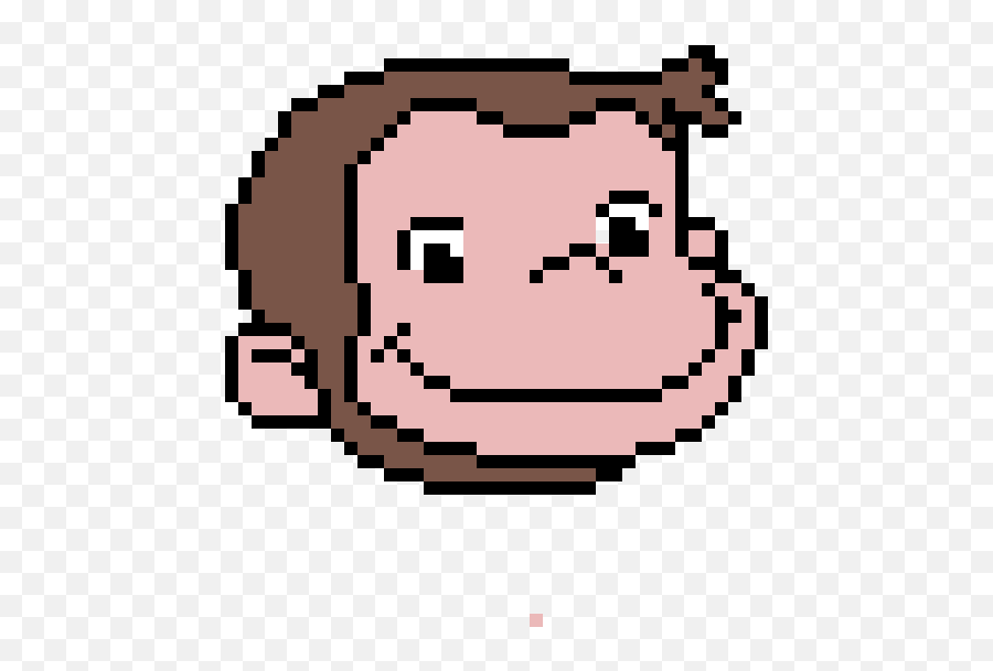 Pixilart - Curious George By Anonymous Christmas Cross Stitch Patterns Png,Curious George Png