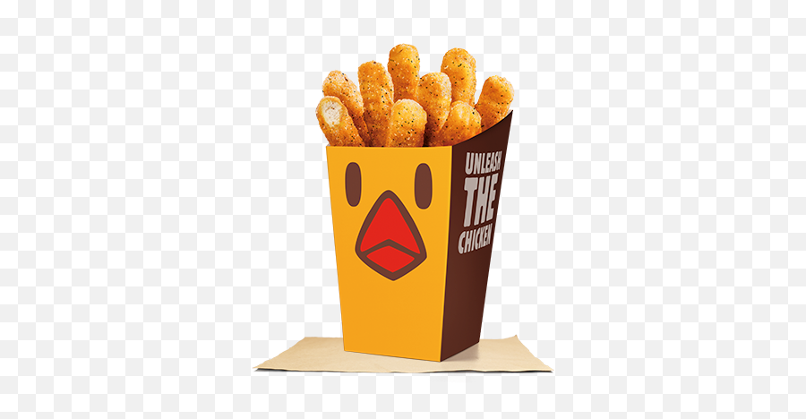 Chicken Fries Burger King - Chicken Fry Burger King Png,Burger And Fries Png