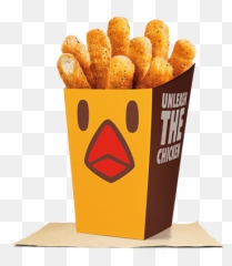 Chicken Fries Burger King - Chicken Fry Burger King Png,Burger And Fries Png