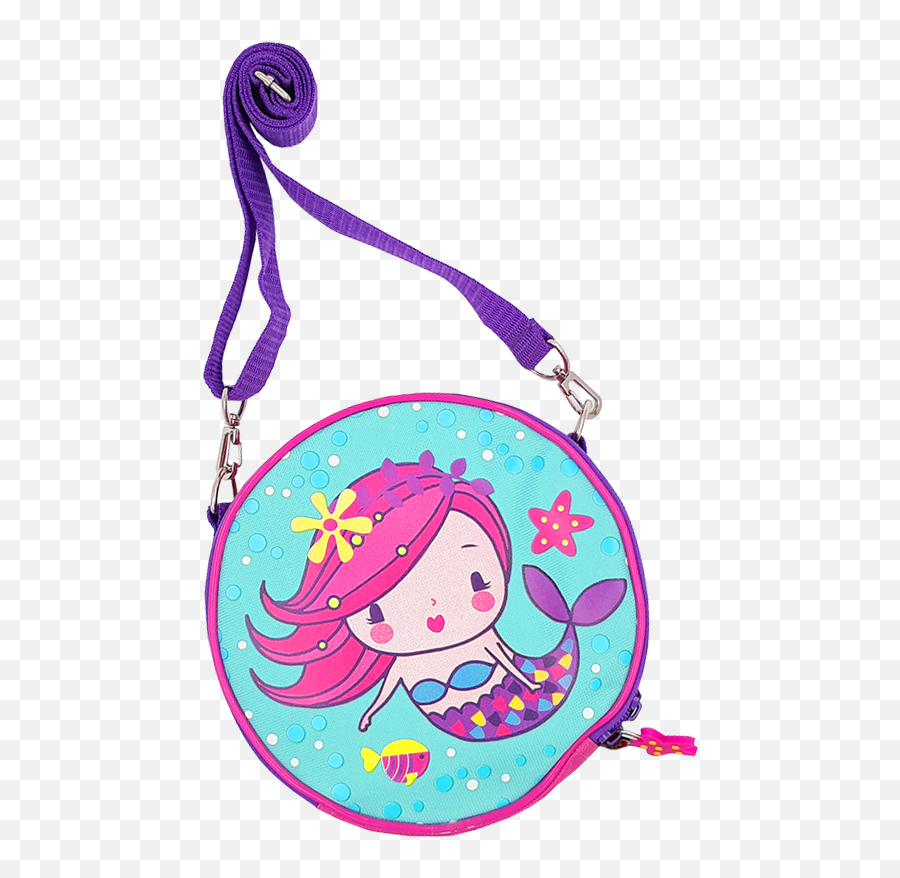 Mermaid Handbag For Kids - Illustration Png,Handbag Png