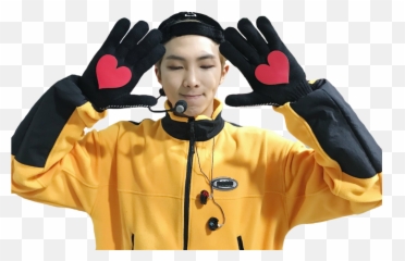 Namjoon Bts Rm Kpop Boy Cute Heart - Bts Gogo Heart Performance Png,Rm Png
