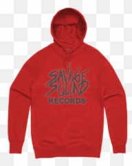 3m Logo Red Hoodie - Hooded png