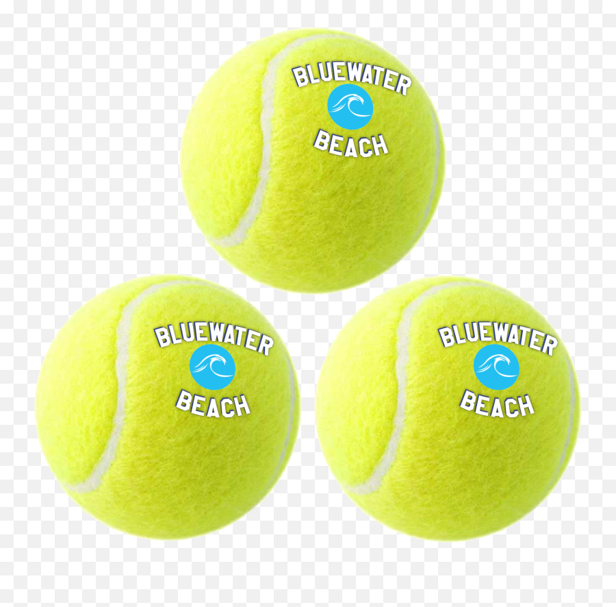 Bluewater Beach Tennis Balls - Solid Png,Tennis Balls Png