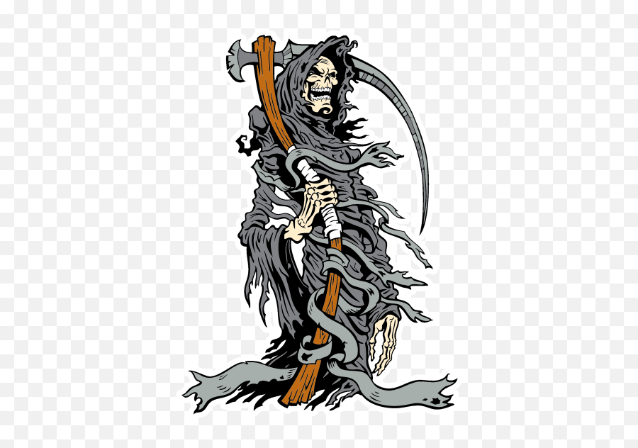 Logos For Your Custom Jerseys And Teamwear - Supernatural Creature Png,Grim Reaper Logo