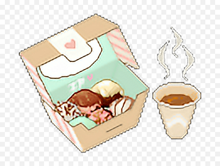 Cute Food Png - Transparent Cute Food Pixel Transparent Anime Food No Background,Cartoon Food Png