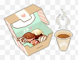 Cute Food Png - Transparent Cute Food Pixel Transparent Anime Food No Background,Cartoon Food Png