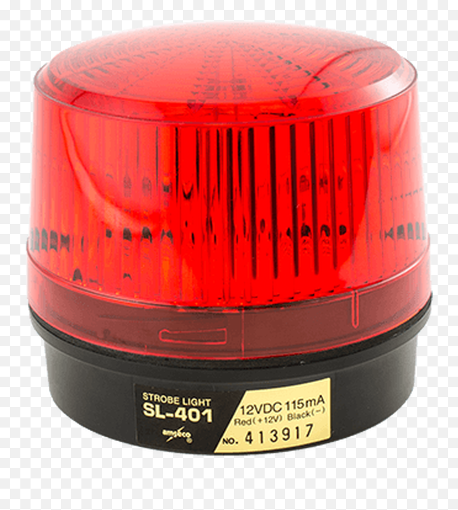 Weather - Proof Strobe Light 12vdc Potter Sl 401 Red Png,Strobe Light Png