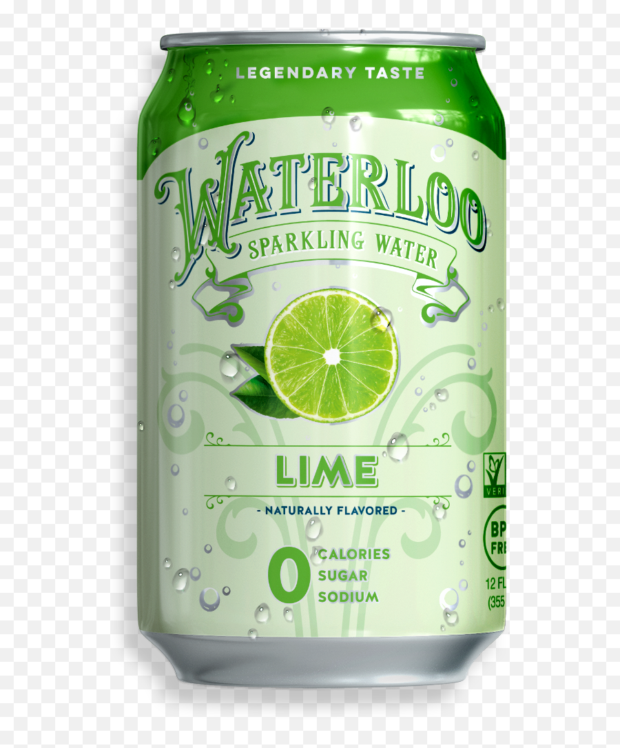 Waterloo Sparkling Water - Waterloo Strawberry Sparkling Water Png,Lime Transparent Background
