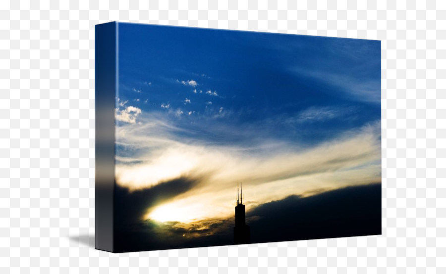 Chicago Skyline - Steeple Png,Chicago Skyline Silhouette Png