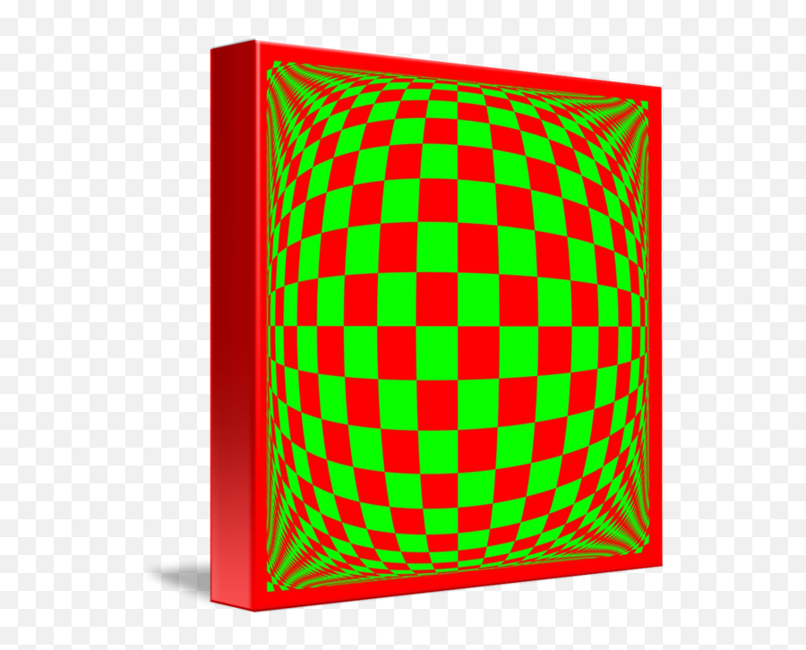Warped Checkerboard Pattern - Op Art Png,Checkerboard Pattern Png