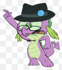 Fedora Clipart Hipster Hat - Fictional Character Png,Fedora Hat Png