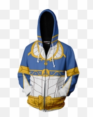 Princess Zelda Skin The Legend Of Fan Zip Up Hoodie - Moving Castle png