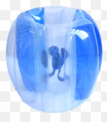 Sunshine Human Sized Bubble Soccer Ball Transparent Body - Inflatable png
