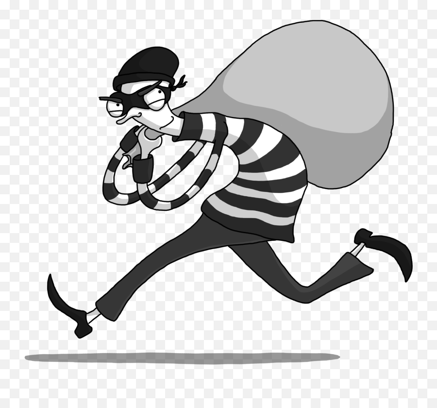 Thief Robber Png - Bank Robber Mask Cartoon,Robber Png