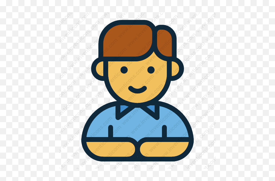 Download Student Boy Vector Icon - Student Boy Image Icon Png,Student Icon Vector