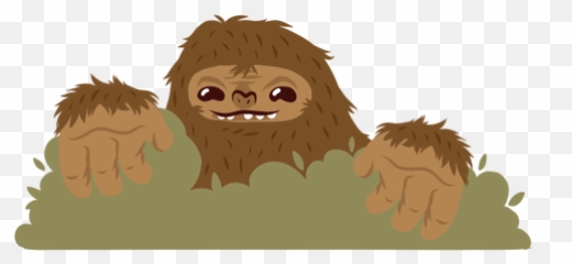 Transparent Png Svg Vector File - Cartoon Bigfoot Png,Bigfoot Png