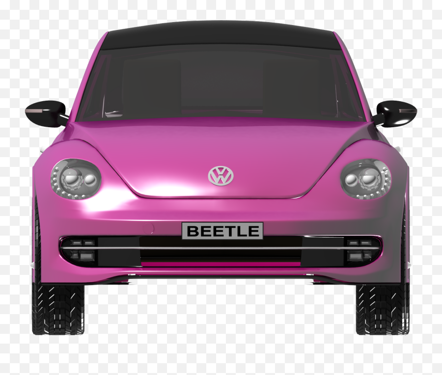 Vw Volkswagen Beetle Front View Clipart - Volkswagen Beetle Front View Png,Car Front View Png