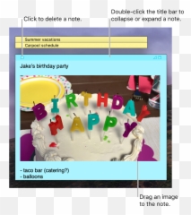 Stickies User Guide For Mac - Screenshot png