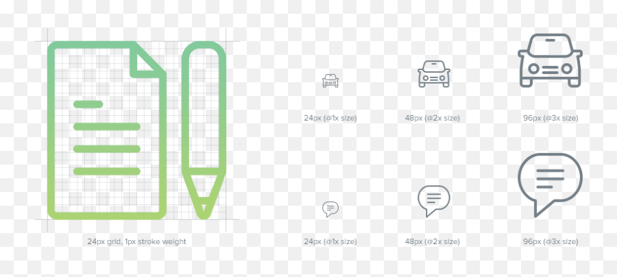 Thin Outline Vector Icons For Ui Mobile Apps Ios And - Vertical Png,Change Icon Size On Android