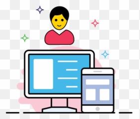 Ux Design Icon Of Colored Outline Style - Smart Device png