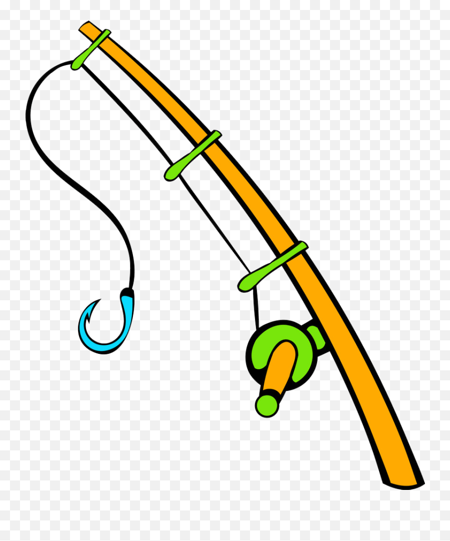 Animated Fishing Pole Png Transparent - Clipart World Fishing Pole Clip Art Transparent,Fishing Pole Icon