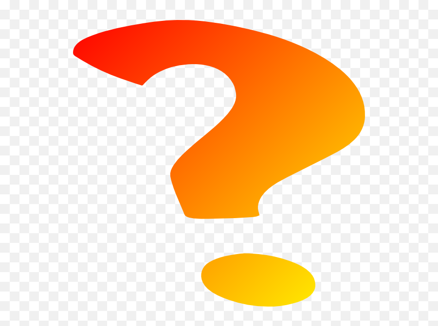 Yellow Question Mark Clip Art - Clipart Transparent Animated Question Mark Png,Question Mark Icon Vector