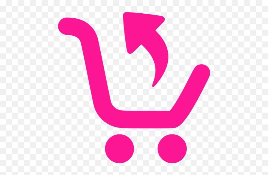 Deep Pink Return Icon - Blue Purchase Icon Png,Returns Icon