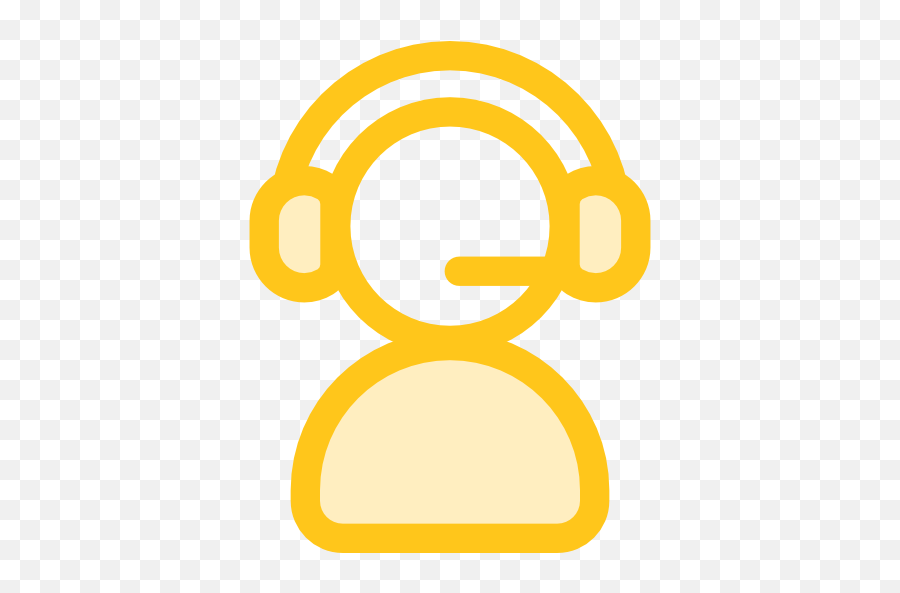 Telemarketer - Support Icons In Gold Png,Telemarketer Icon