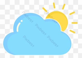 Cartoon Cloud Icon Free Deduction Illustration Ai - Language png