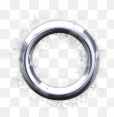 Cracked Texture - Circulo De Metal Png Download Silver Circle Logo