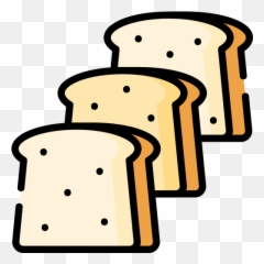 Sliced Bread - Free food and restaurant icons Bread png