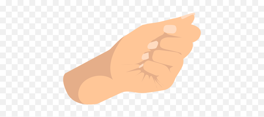 Closed Fist Hand Sign Semi Flat Transparent Png U0026 Svg Vector - Fist,Fist Flat Icon