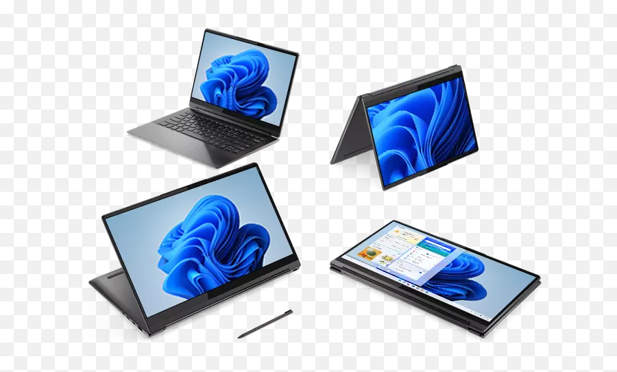 Yoga 9i 14u201d - Shadow Black Lenovo Us Lenovo Yoga 9i Png,Flashing Blue Icon On Dell Laptop