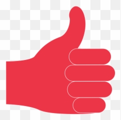 Electronic Fund Transfers - THE PROCESSING GROUP Thumbs Up Red Color Gif png