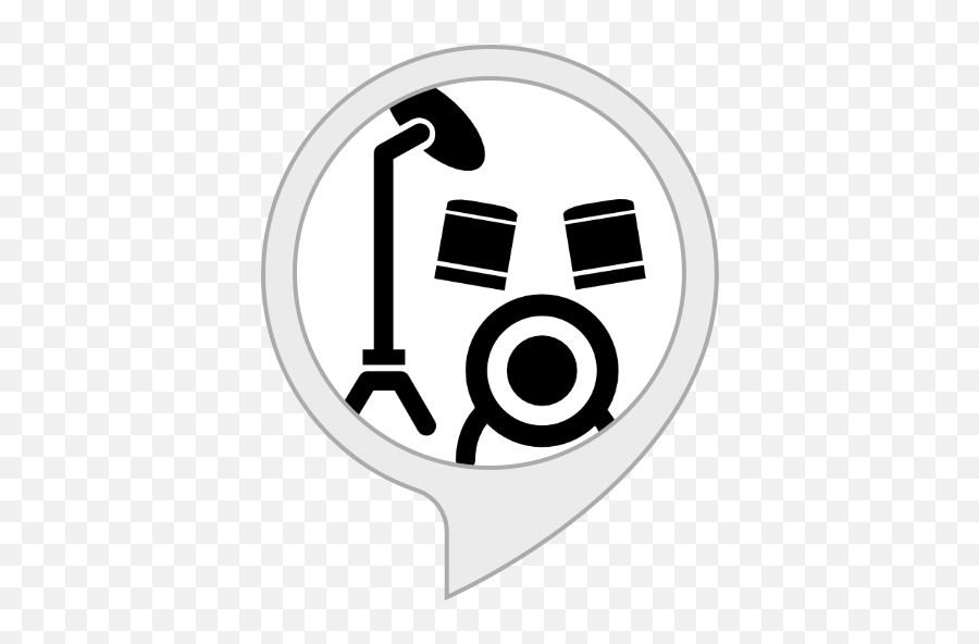 Amazoncom Drums Alexa Skills - Prato De Bateria Desenho Png,Drummer Icon