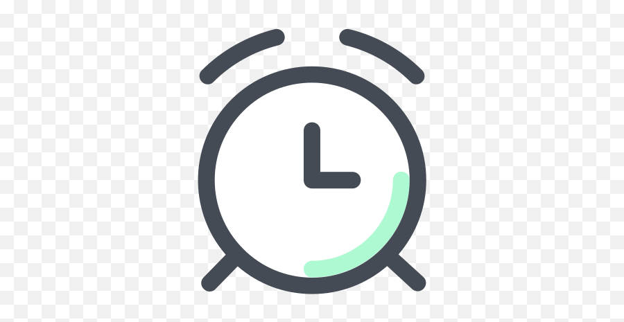 Retro Alarm Clock Icon In Pastel Style - Ordnance Military Symbol Png,Clock App Icon
