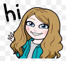 Neil Kelly 4th Grade - Room 3 Welcome Afro Black Girl Bitmoji png
