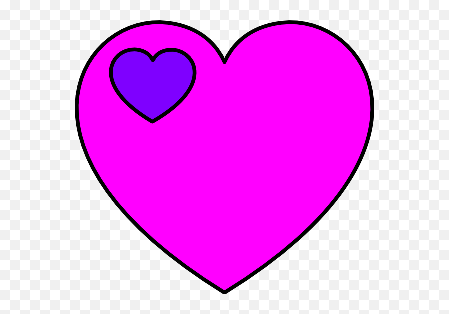 Purple Heart Clipart - Png Download Full Size Clipart Girly,Small Heart Icon