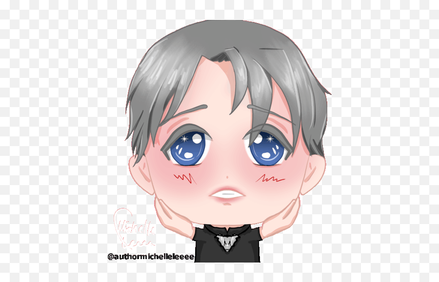 Sparkly Eyes Shiny Sticker - Sparkly Eyes Shiny Wow Png,Yuri On Ice Icon