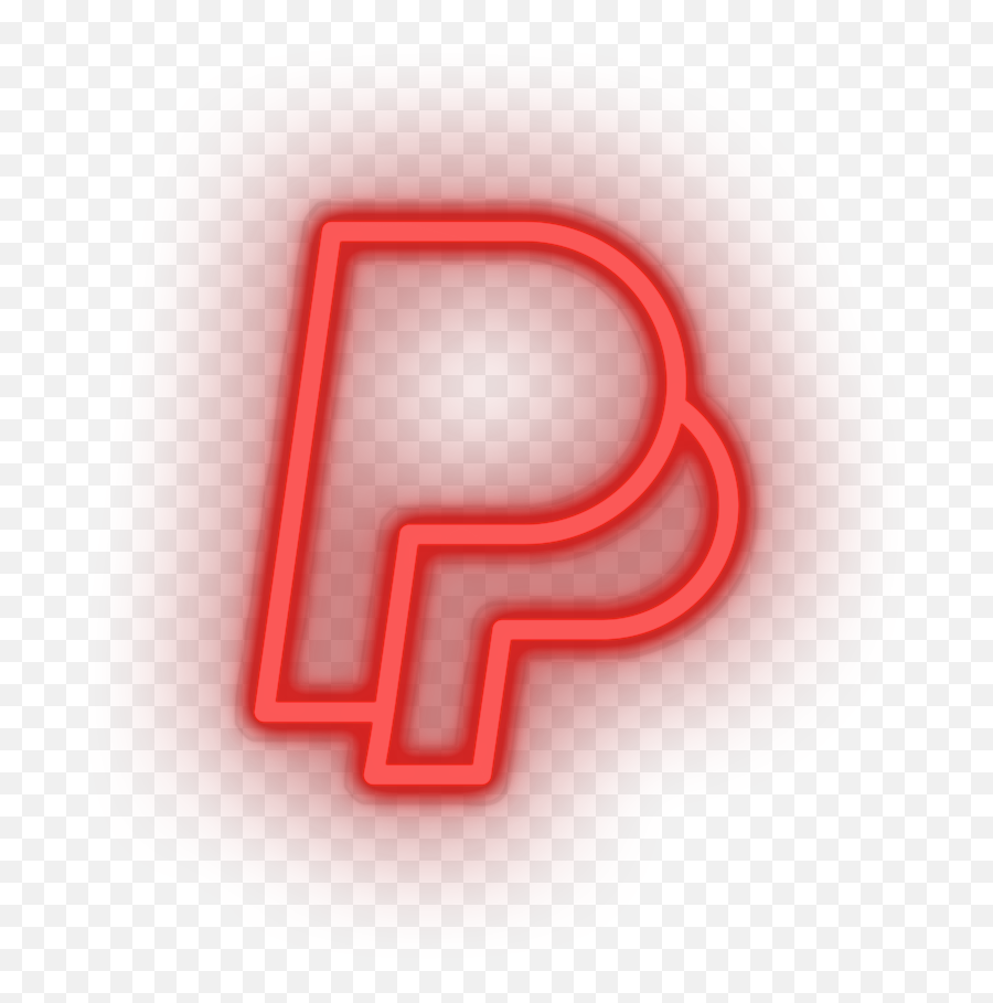Paypal Neon Sign - Brands And Social Led Neon Decor Png,Paypal Icon Transparent