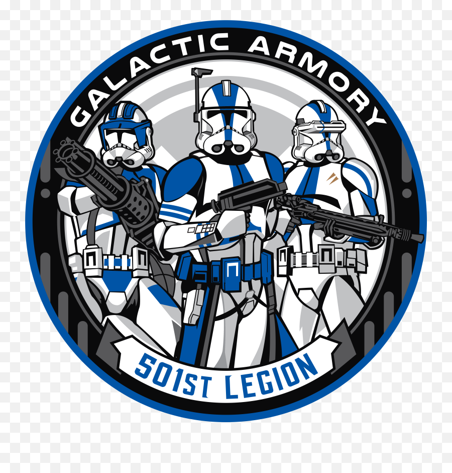 Got Another Logo Designed With Some 501st Troopers Star - Star Wars 501st Logo Png,Starbound Logo