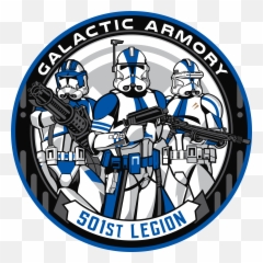 Got Another Logo Designed With Some 501st Troopers Star - Star Wars 501st Logo Png,Starbound Logo