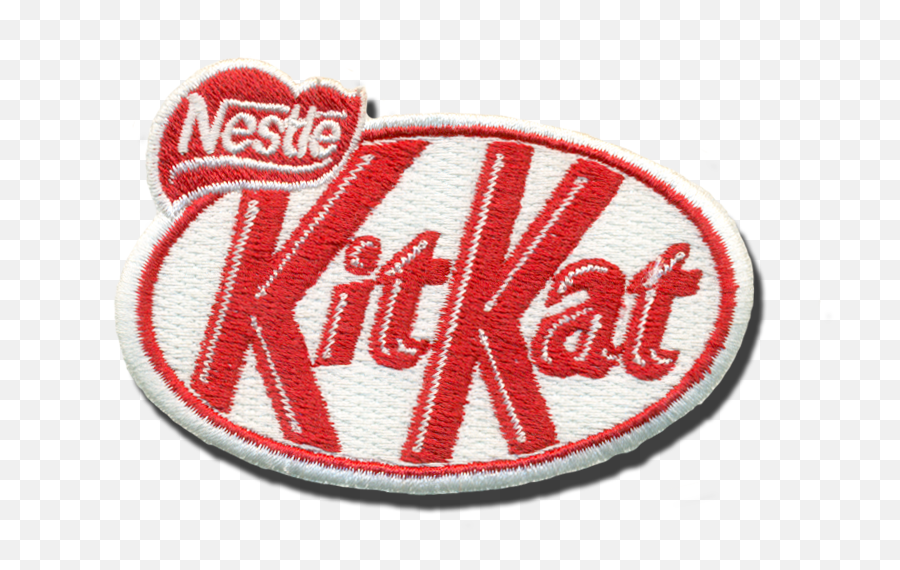 Nestle Logo Kitkat Embroiderednestle Klim - Kit Kit Kat Logo Png,Nestle Logo Png